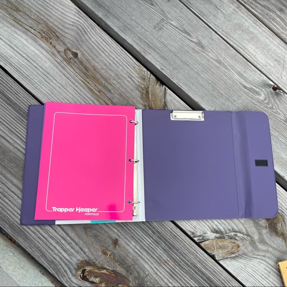 Trapper Keeper Binder Retro Style Portfolio Folder 2020 Mead 12 3/16" x 11 1/4" - Picture 7 of 12